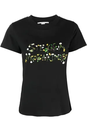 Stella McCartney Mujer, Camisetas, Negro, Talla: 2XS