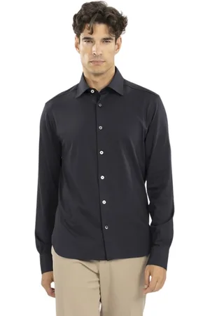 Ermenegildo Zegna Hombre, Camisas, Negro, Talla: M