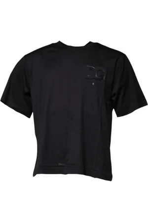 Dolce & Gabbana Hombre, Camisetas, Negro, Talla: L