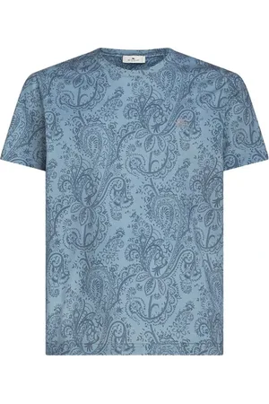 Etro Hombre, Camisetas, Azul, Talla: XL