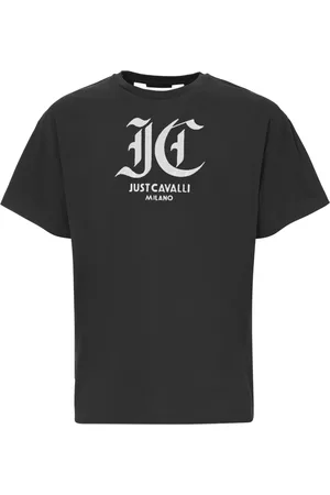 Roberto Cavalli Hombre, Camisetas, Negro, Talla: S