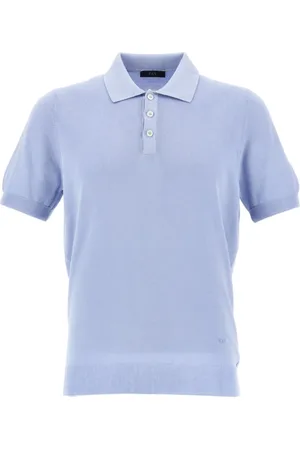 FAY Hombre, Camisetas, Azul, Talla: XL