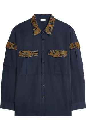 DRIES VAN NOTEN Hombre, Camisas, Azul, Talla: M