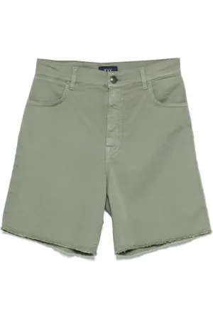 FAY Mujer, Pantalones cortos, Verde, Talla: W28