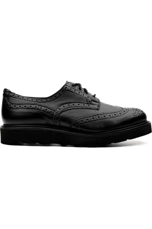 TRICKERS Hombre, Zapatos, Negro, Talla: 43 1/2 EU
