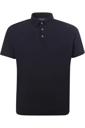 ZANONE Hombre, Camisetas, Azul, Talla: L