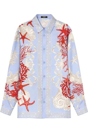 VERSACE Hombre, Camisas, Azul, Talla: L