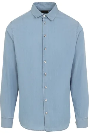 Giorgio Armani Hombre, Camisas, Azul, Talla: M