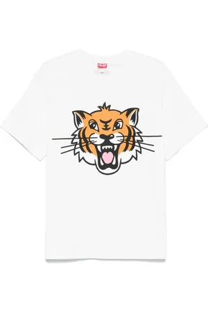 Kenzo Hombre, Camisetas, Blanco, Talla: L