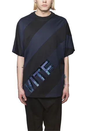 JUUN.J Hombre, Camisetas, Azul, Talla: L