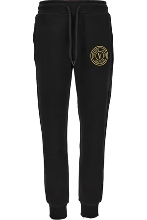 VERSACE Mujer, Pantalones, Negro, Talla: S