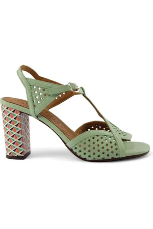 Chie Mihara Mujer, Zapatos, Verde, Talla: 36 EU