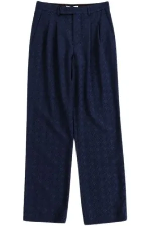 Marine Serre Hombre, Pantalones, Azul, Talla: M
