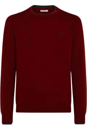 sun68 Hombre, Sudaderas, Rojo, Talla: S