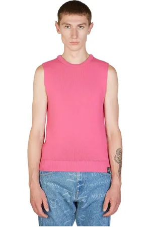 MARTINE ROSE Hombre, Jerseys, Rosa, Talla: S
