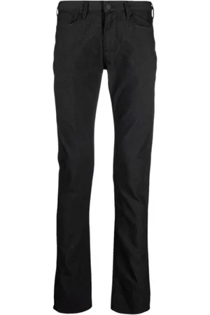 Emporio Armani Hombre, Vaqueros, Negro, Talla: W34 L34