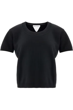 Bottega Veneta Mujer, Camisetas, Negro, Talla: M