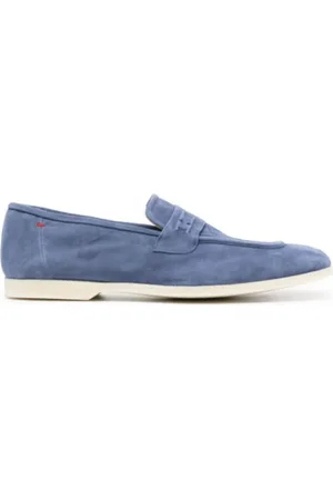 Kiton Hombre, Zapatos, Azul, Talla: 41 1/2 EU