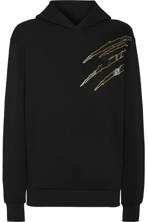 Philipp Plein Hombre, Sudaderas, Negro, Talla: S