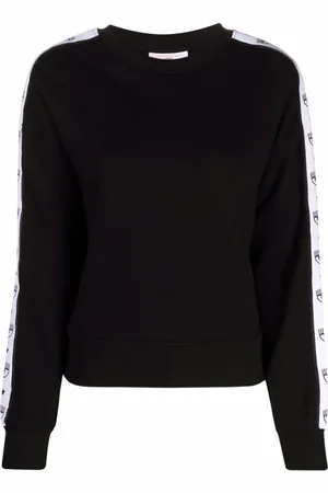 Chiara Ferragni Mujer, Sudaderas, Negro, Talla: S