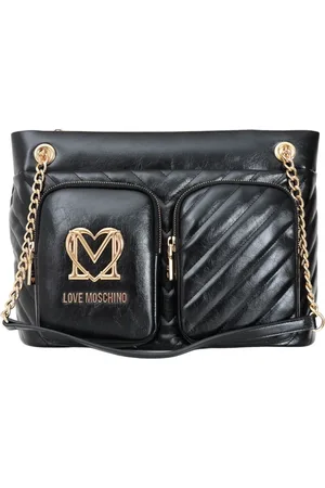 Moschino Mujer, Bolsos, Negro, Talla: ONE Size