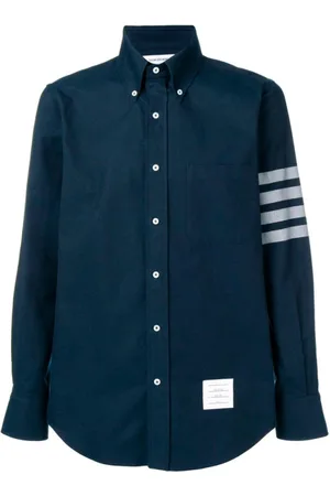 Thom Browne Hombre, Camisas, Azul, Talla: L