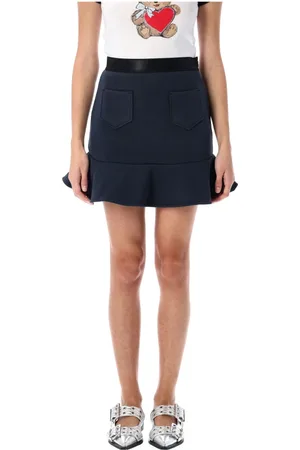 Ganni Mujer, Pantalones cortos, Azul, Talla: M