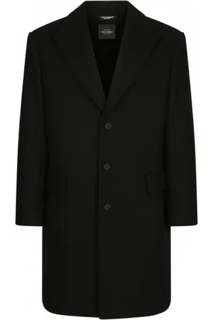 Dolce & Gabbana Hombre, Abrigos, Negro, Talla: L