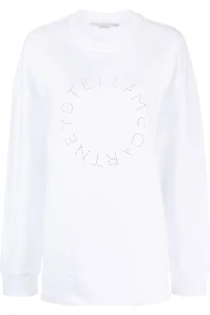 Stella McCartney Mujer, Sudaderas, Blanco, Talla: S