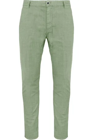 Bomboogie Hombre, Pantalones, Verde, Talla: W34