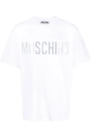 Moschino Hombre, Camisetas, Blanco, Talla: S