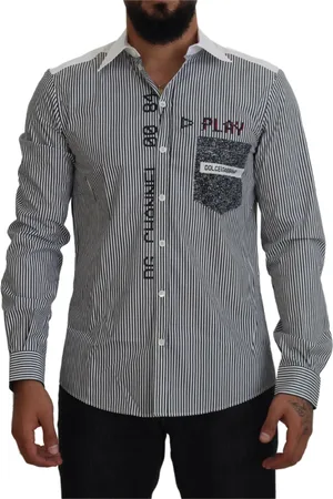 Dolce & Gabbana Hombre, Camisas, Gris, Talla: XS