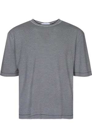 LARDINI Hombre, Camisetas, Negro, Talla: XL