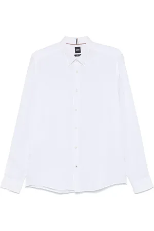 HUGO BOSS Hombre, Camisas, Blanco, Talla: S