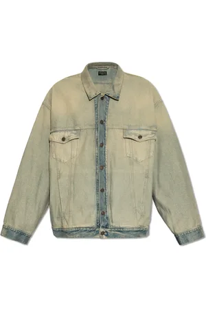 Balenciaga Hombre, Chaquetas, Azul, Talla: M