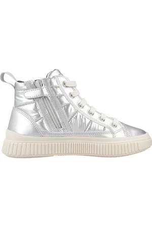 Geox Mujer, Zapatos, Gris, Talla: 37 EU