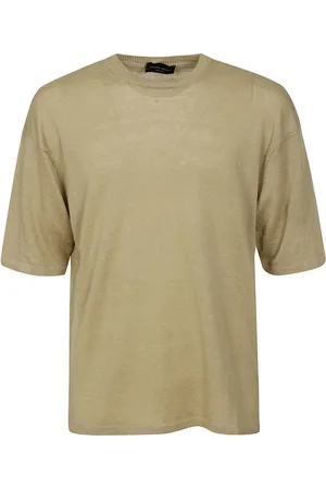 Roberto Collina Hombre, Jerseys, Verde, Talla: M