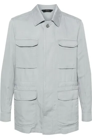 BRIONI Hombre, Chaquetas, Gris, Talla: M