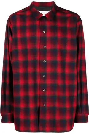 Maison Margiela Hombre, Camisas, Rojo, Talla: L
