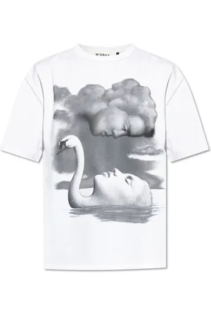 MISBHV Hombre, Camisetas, Blanco, Talla: XS
