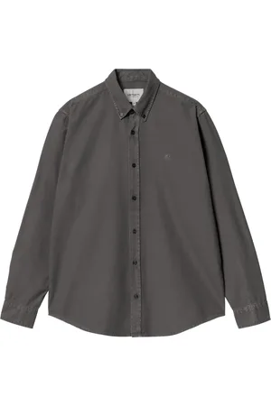 Carhartt Hombre, Camisas, Gris, Talla: S