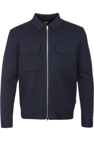HUGO BOSS Hombre, Chaquetas, Azul, Talla: 2XL