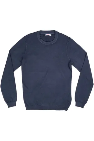 sun68 Hombre, Jerseys, Azul, Talla: L