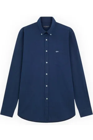Paul & Shark Hombre, Camisas, Azul, Talla: L