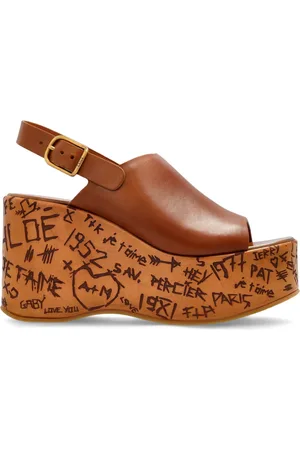 Chloé Mujer, Zapatos, Marrón, Talla: 39 EU