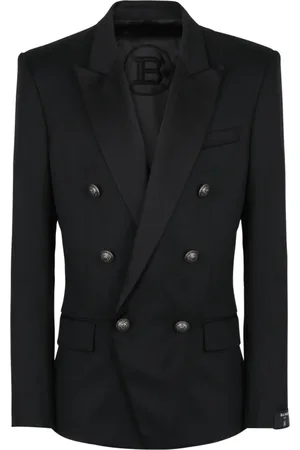 Balmain Hombre, Chaquetas, Negro, Talla: L