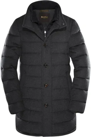 MOORER Hombre, Chaquetas, Gris, Talla: XL