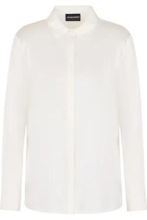 Emporio Armani Mujer, Blusas y Camisas, Blanco, Talla: L
