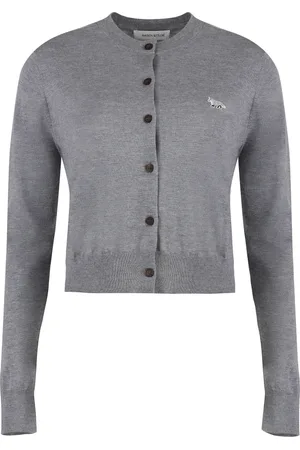 Maison Kitsuné Mujer, Jerseys, Gris, Talla: L