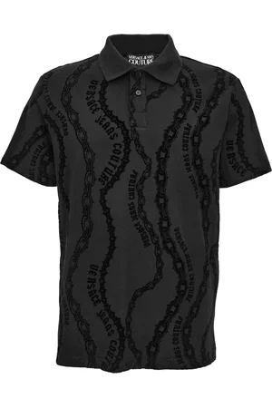 VERSACE Hombre, Camisetas, Negro, Talla: XS